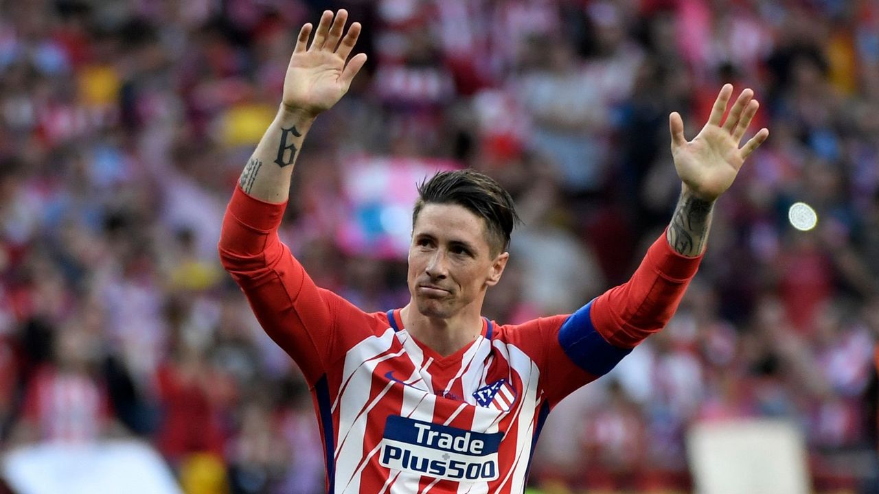 Fernando Torres se despide del Atlético de Madrid