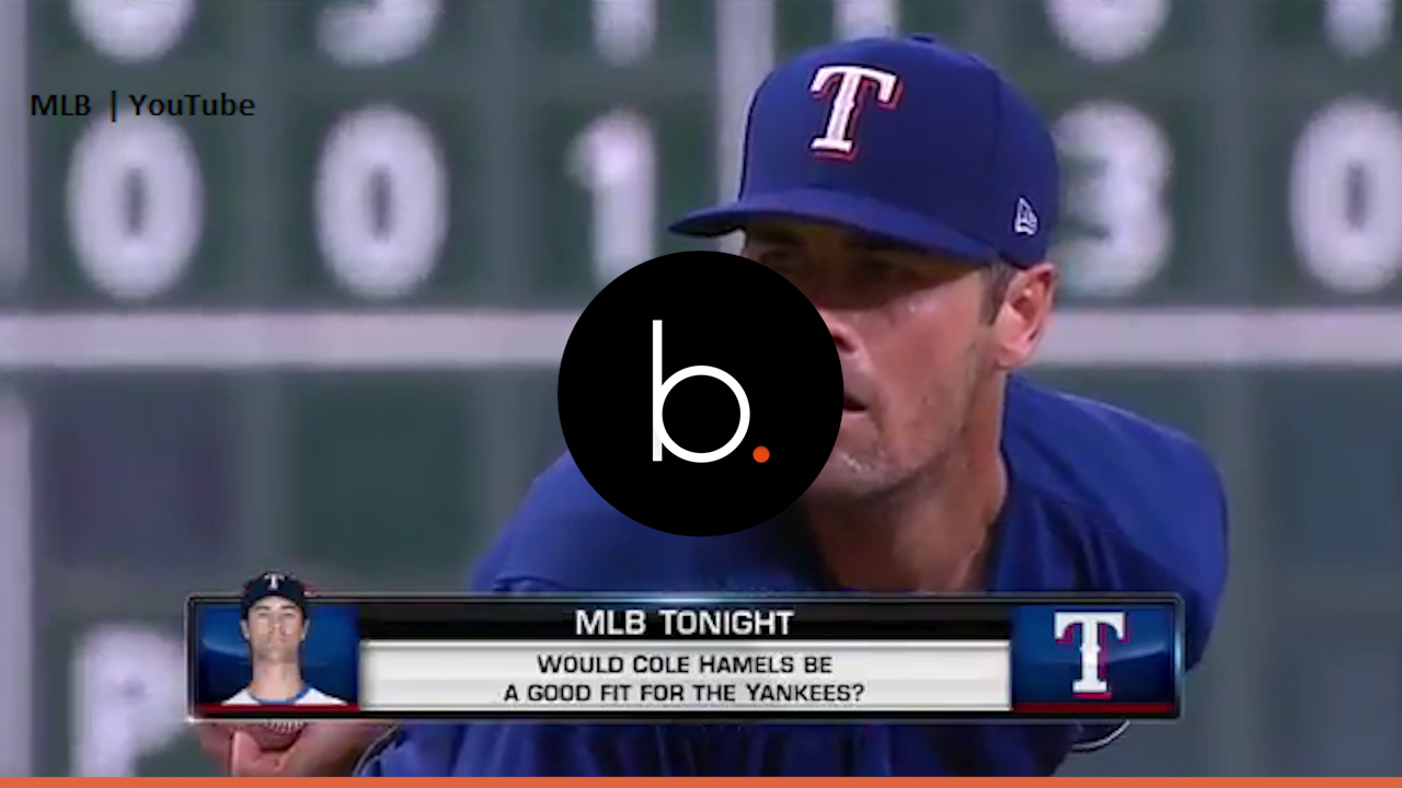 The New York Yankees are reportedly interested in Texas Rangers Cole Hamel