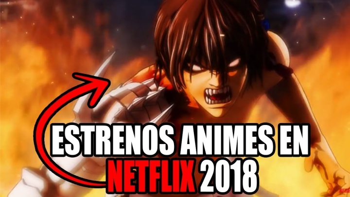 Animes de Netflix para este 2018