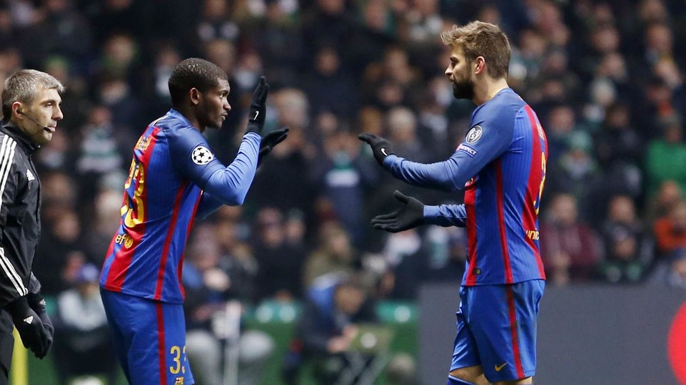 Un cadre de l'OGC Nice, prêté par le Barça, est en route vers la Premier League