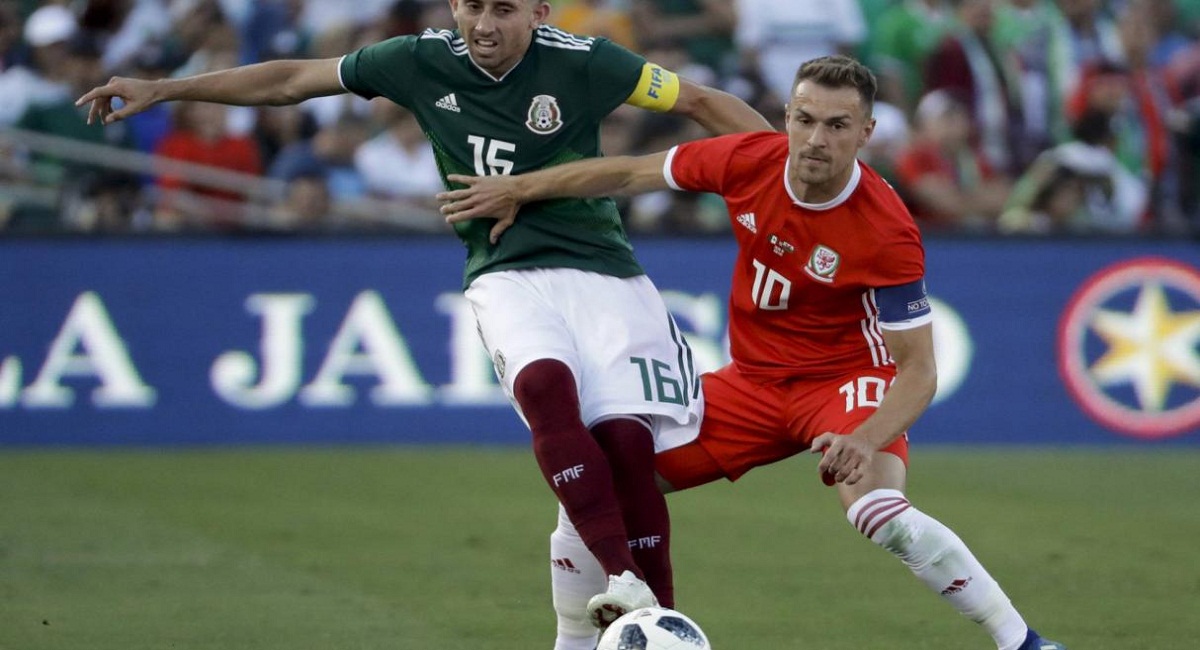 Amistoso previo al mundial Rusia 2018, México vs Gales