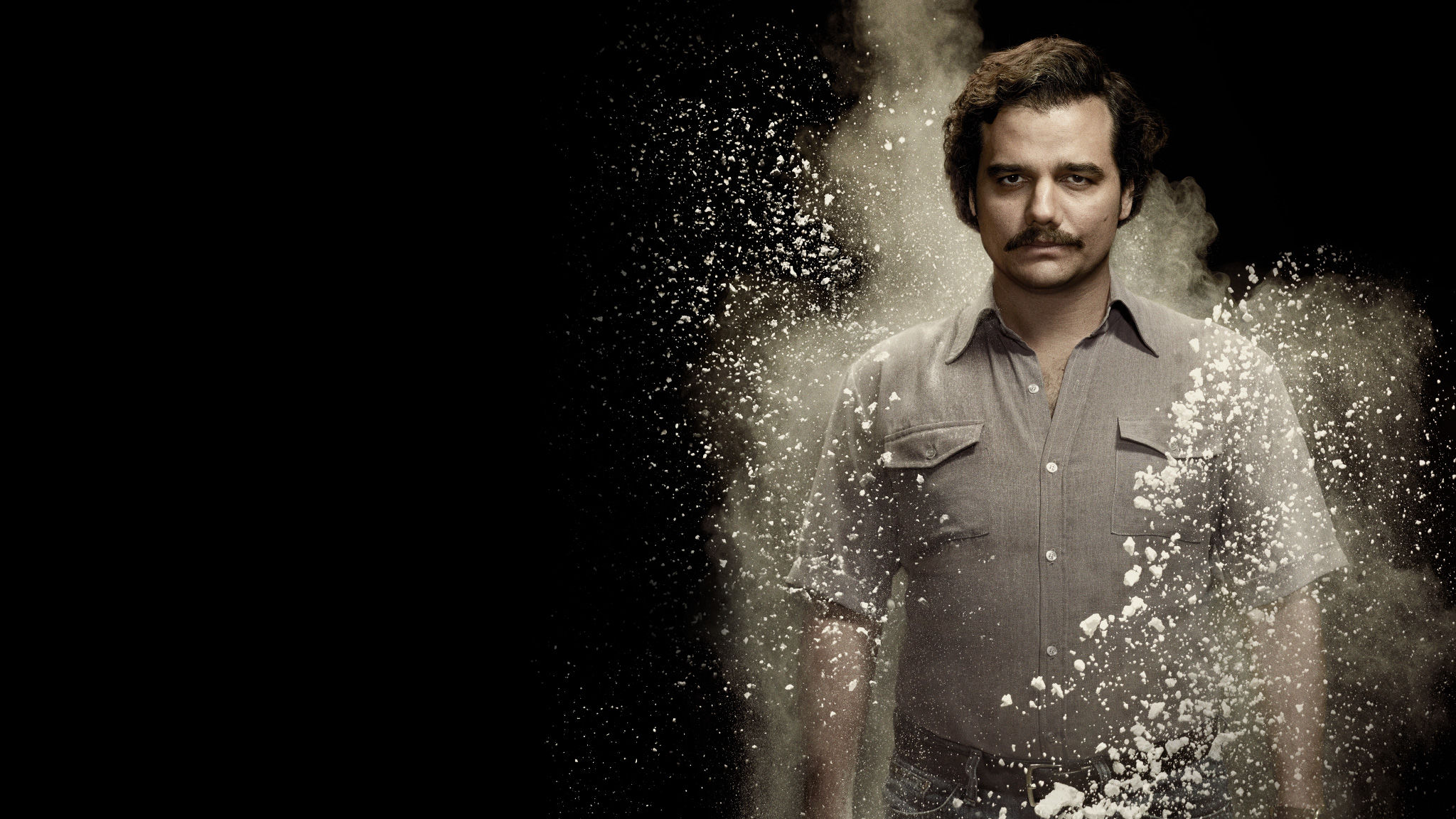 La tercera serie mas vistas en Netflix España es Narcos