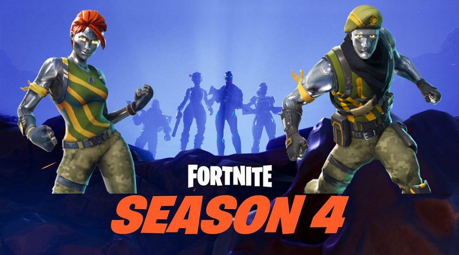 Temporada 4 de Fortnite: Battle Royale está en camino en este momento