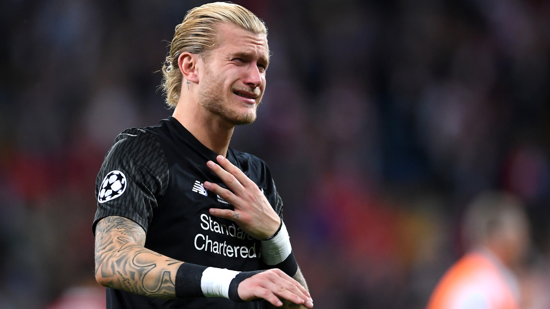 Karius sofreu concussão na final da Liga