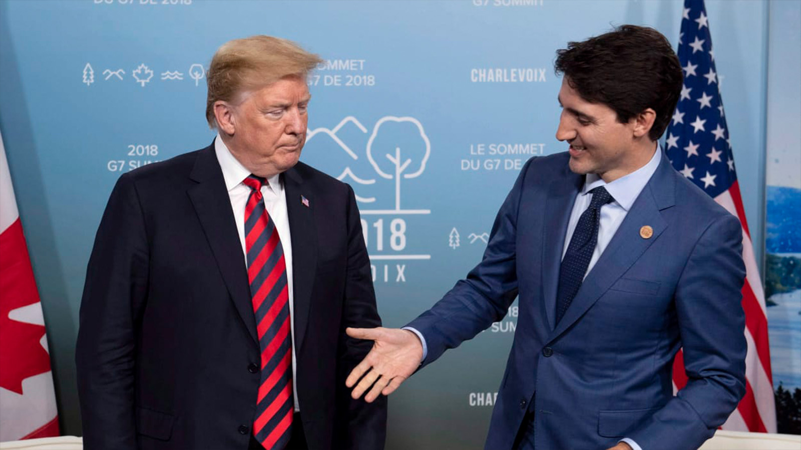Le volte-face de Donald Trump au sommet du G7 au Canada