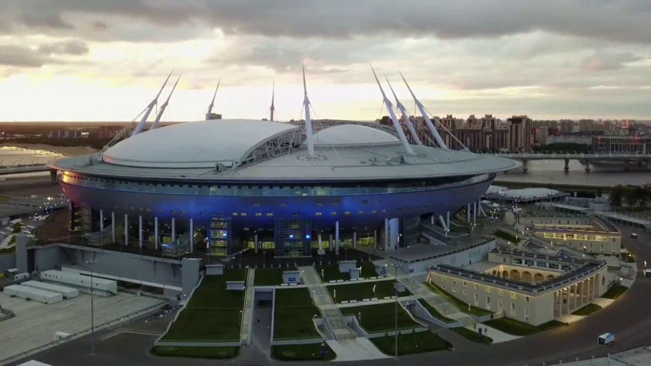 El estadio de San Petersburgo esta listo para el Mundial