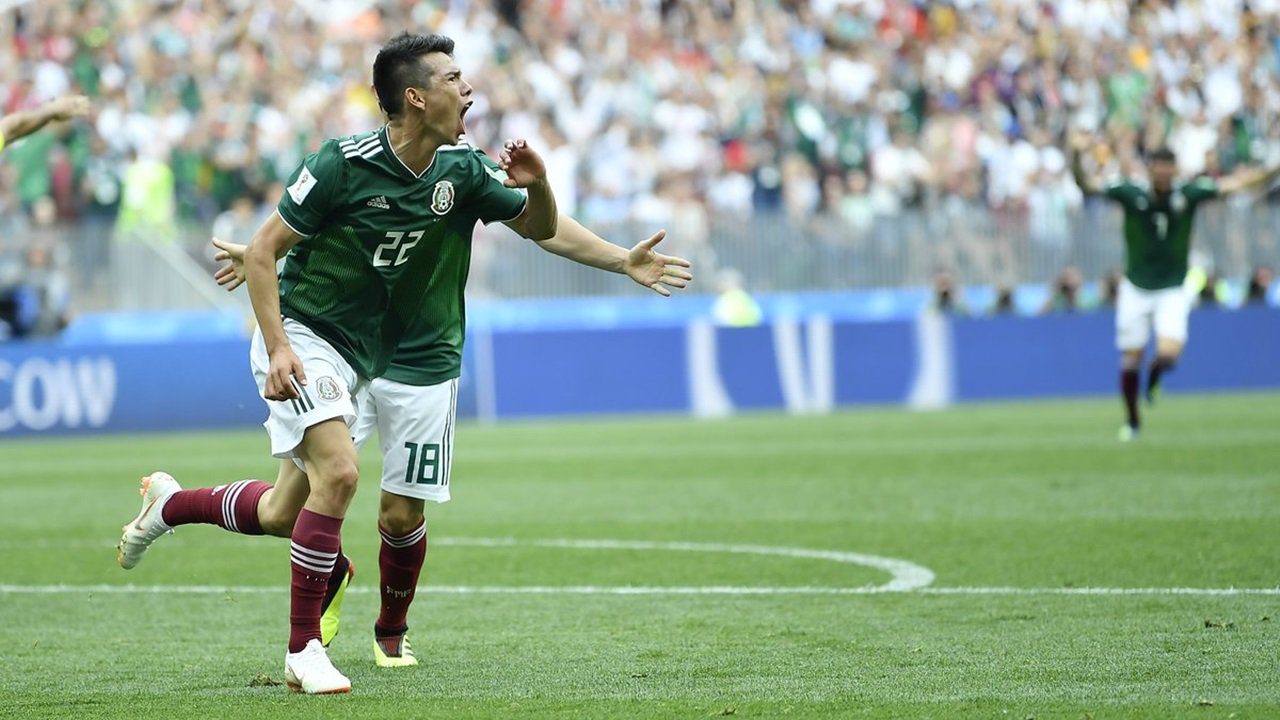 México da la sorpresa en Moscú derrotando a Alemania