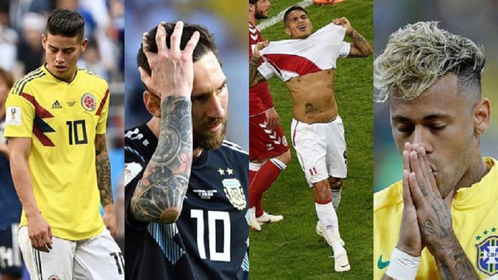 VIDEO: Equipos sudamericanos registran un mal arranque en Rusia 2018