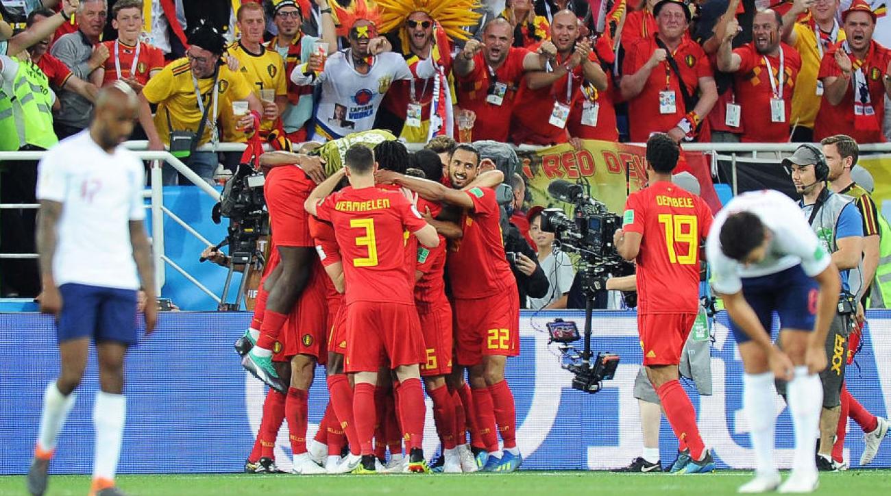 Bélgica vence a Inglaterra e pode enfrentar o Brasil