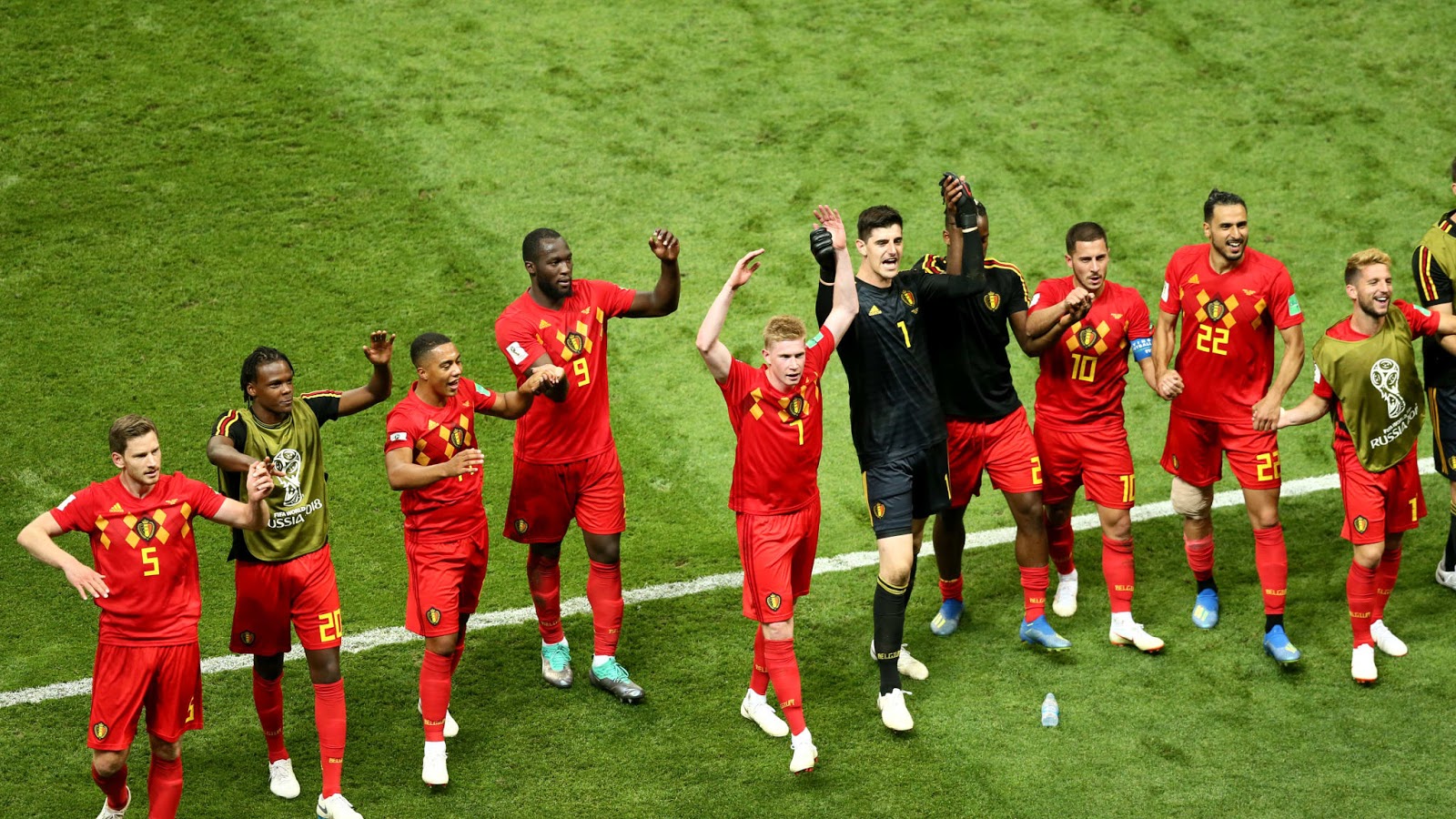 VÍDEO: Bélgica recibe su premio del mundial rusia 2018 por el tercer lugar
