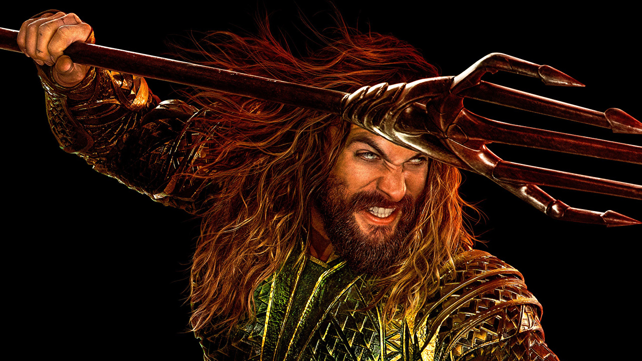Revelan espectacular póster con Jason Momoa como 'Aquaman'