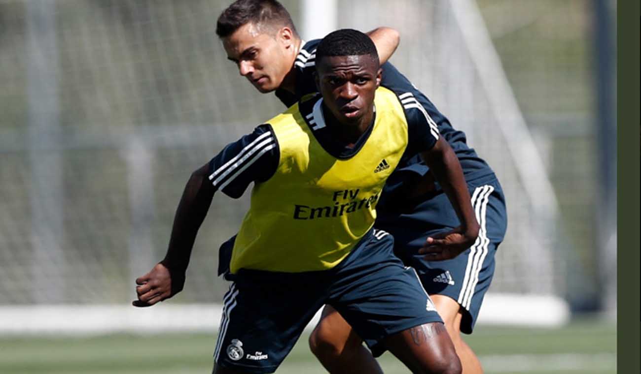 Magia en Valdebebas: Vinicius Junior deslumbró con un extraordinario pase