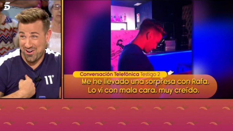 Sálvame: Rafa Mora es tomado como creído por sus fans por no tomarse fotos