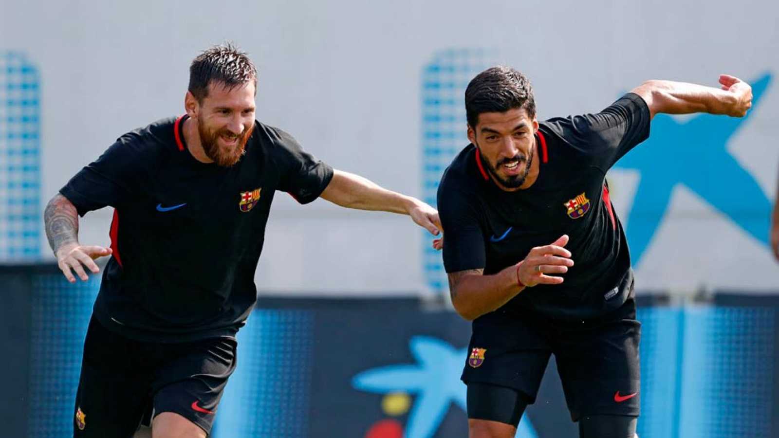 Finalizaron las vacaciones y Messi, Alba, Busquets y Piqué vuelven a entrenar