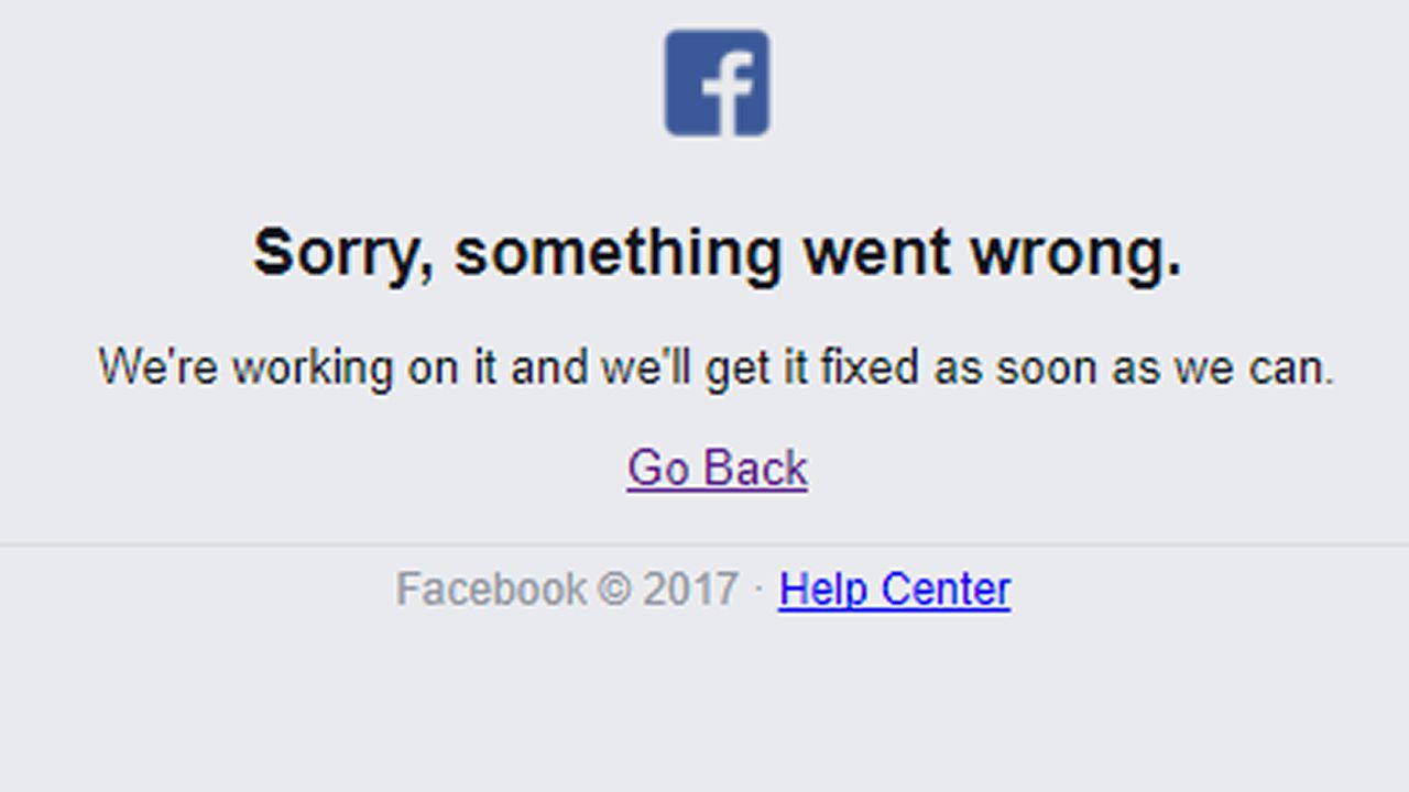 La red social Facebook sufre una caída mundial de unos tres minutos