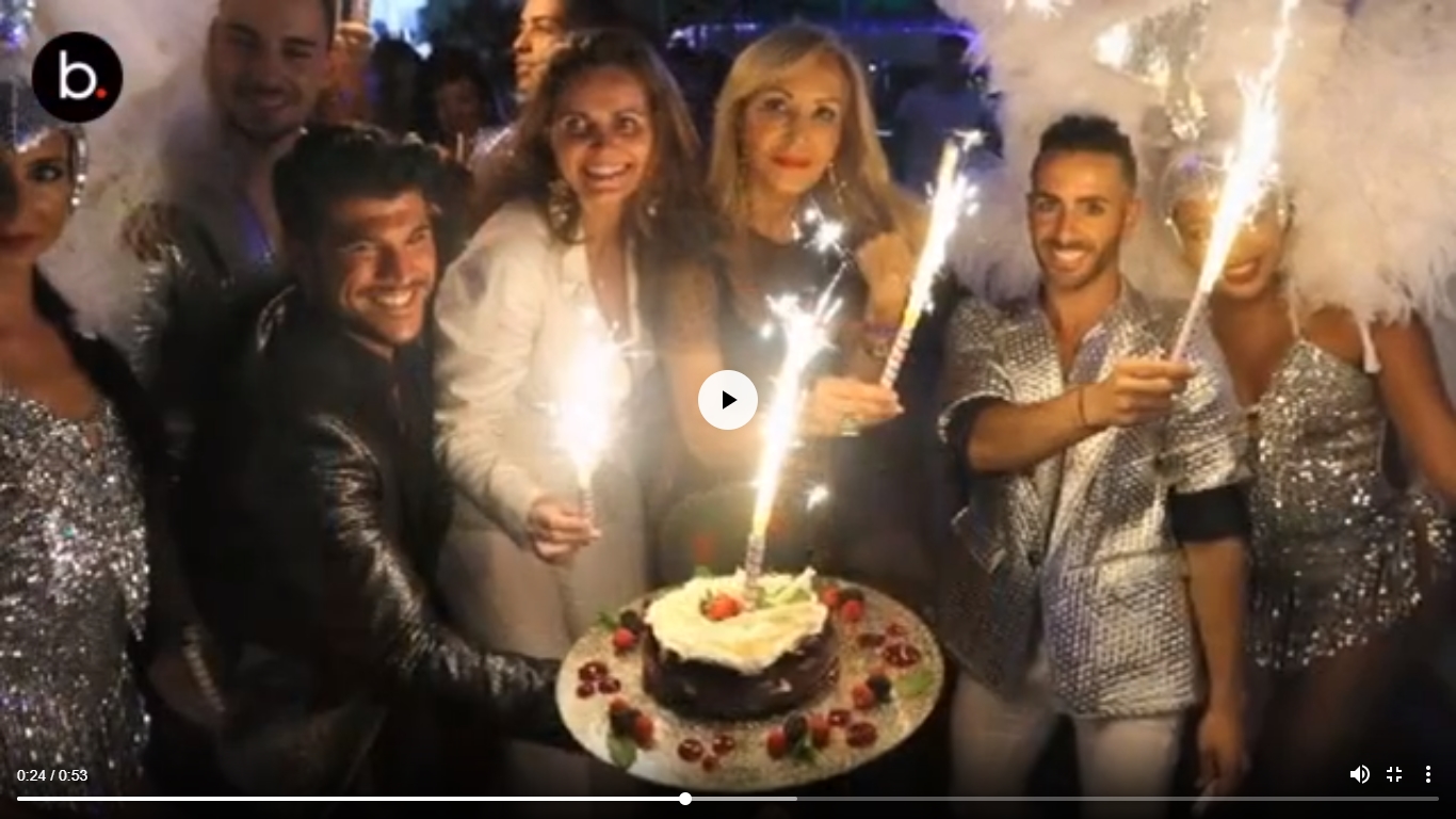 Carmen Lomana festeja su cumpleaños en Marbella