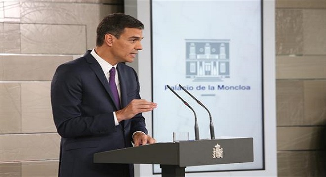Sánchez: El gobierno representa la España "europeísta, ecologista y progresista"