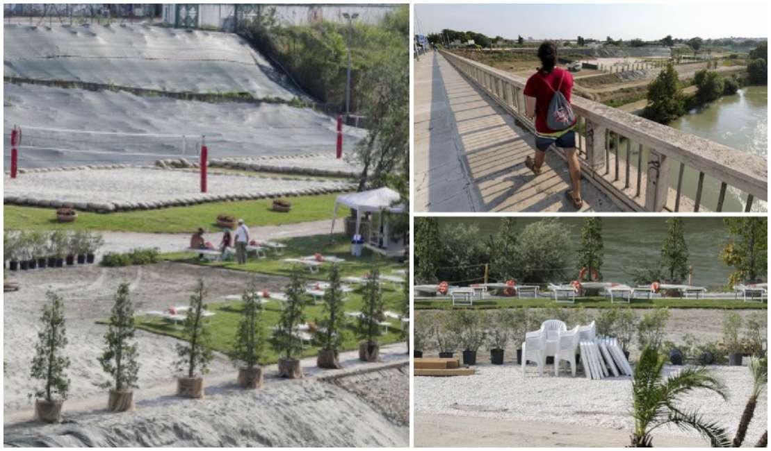 Roma Aperta Al Pubblico Tiberis La Prima Spiaggia Sul Tevere Dellera Raggi