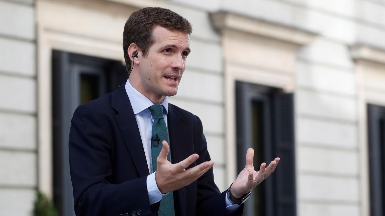 El nuevo presidente del PP ha vivido un tenso momento