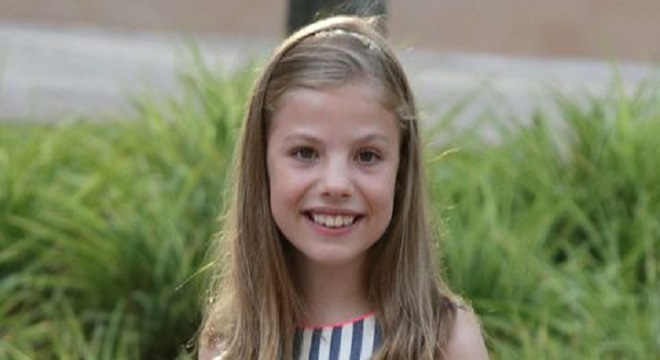 La infanta Sofia rechaza un gesto de su madre