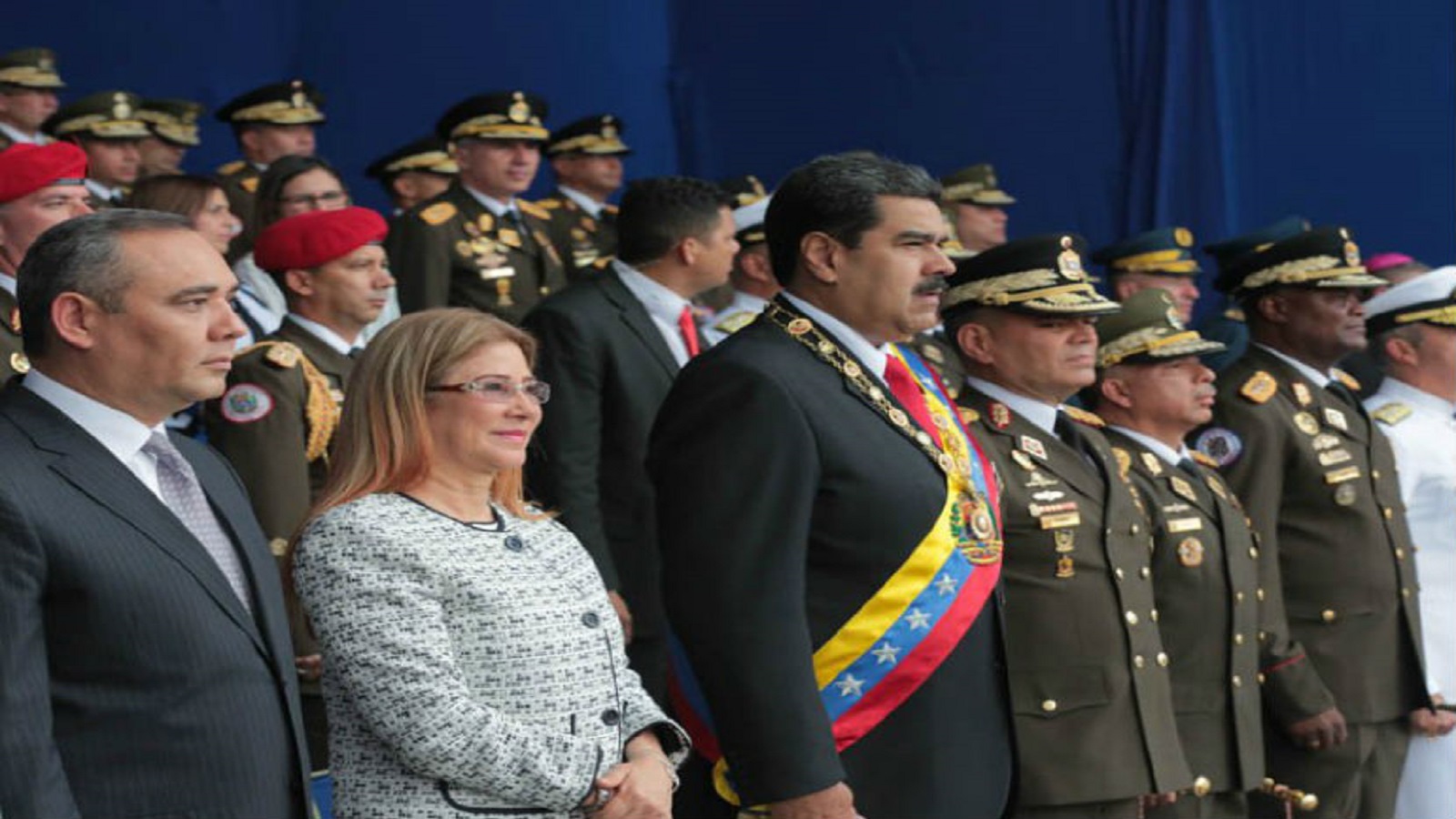 VIDEO: Atentado frustrado contra Nicolás Maduro mientras pronunciaba un discurso