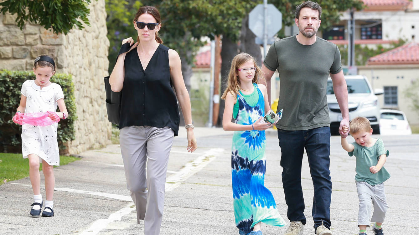 Ben Affleck y Jennifer Garner se toman el divorcio con calma