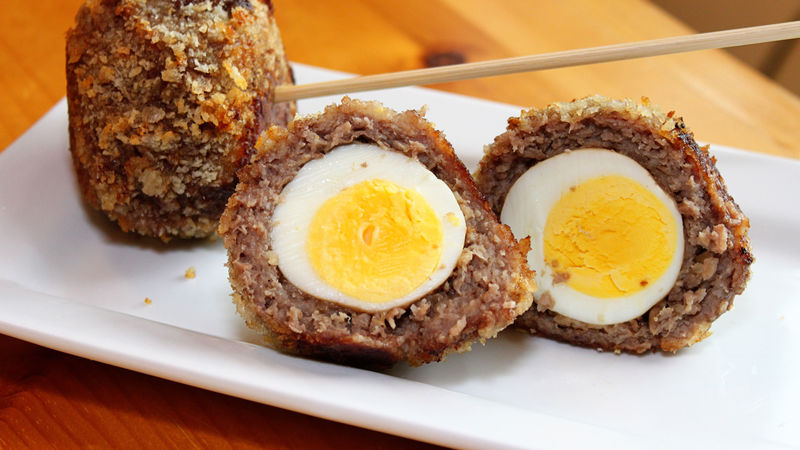 Recipe for simple Scotch eggs and variations