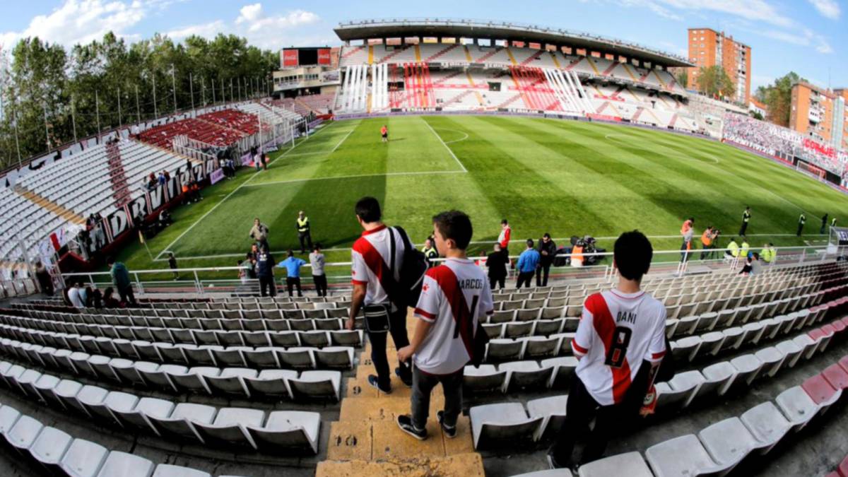 El estadio del Rayo Vallecano no pasó la inspección de 2012, según El Mundo