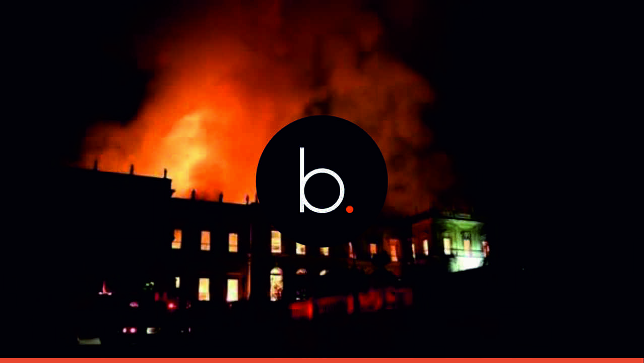 Arde el Museo Nacional de Río de Janeiro
