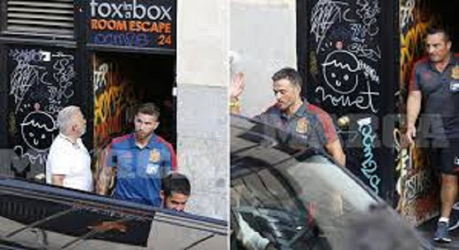 VIDEO: Los seleccionados españoles se fueron de Escape Room
