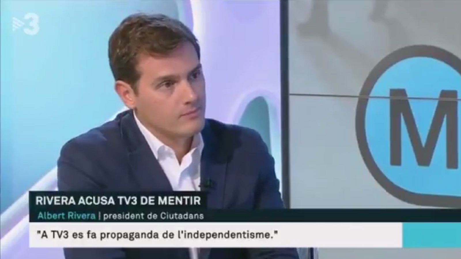VÍDEO: Dura discusión de Albert Rivera con una periodista en pleno directo 'TV3'