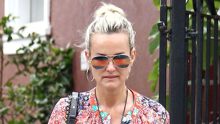Laeticia Hallyday de retour en France pour la promotion de l'album de Johnny