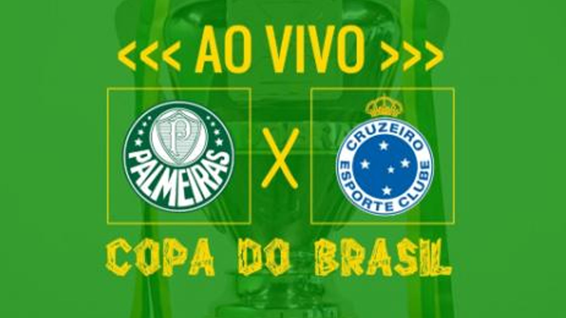 Palmeiras x Cruzeiro: transmissão do jogo