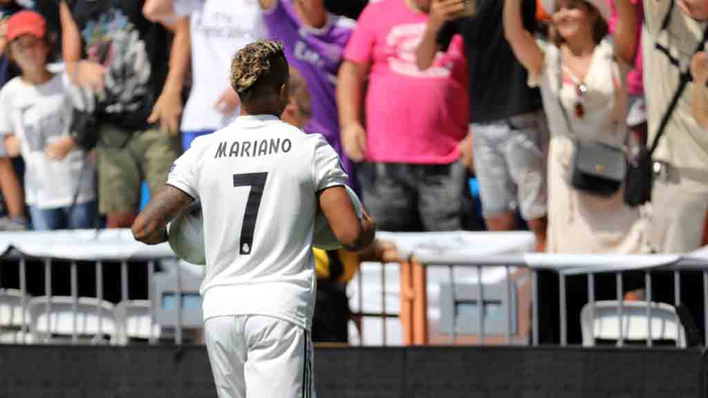 Mariano y el peso de llevar el número 7 de Cristiano Ronaldo
