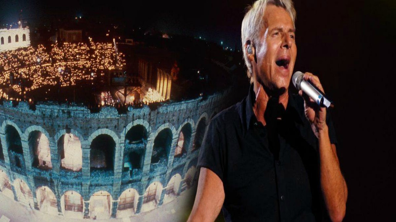 Claudio Baglioni Concerto all'Arena di Verona per i 50 anni di carriera