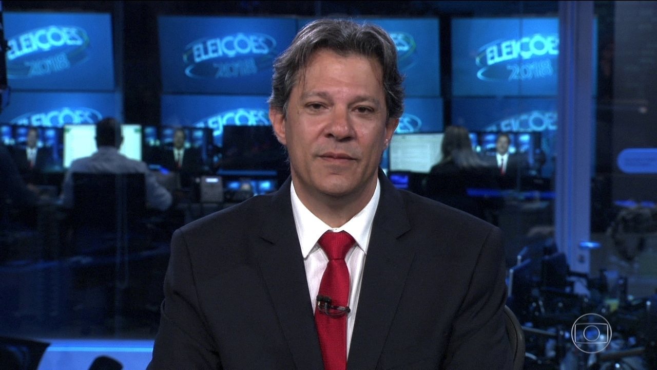 Haddad defende Dilma e critica Aécio e Cunha no JN