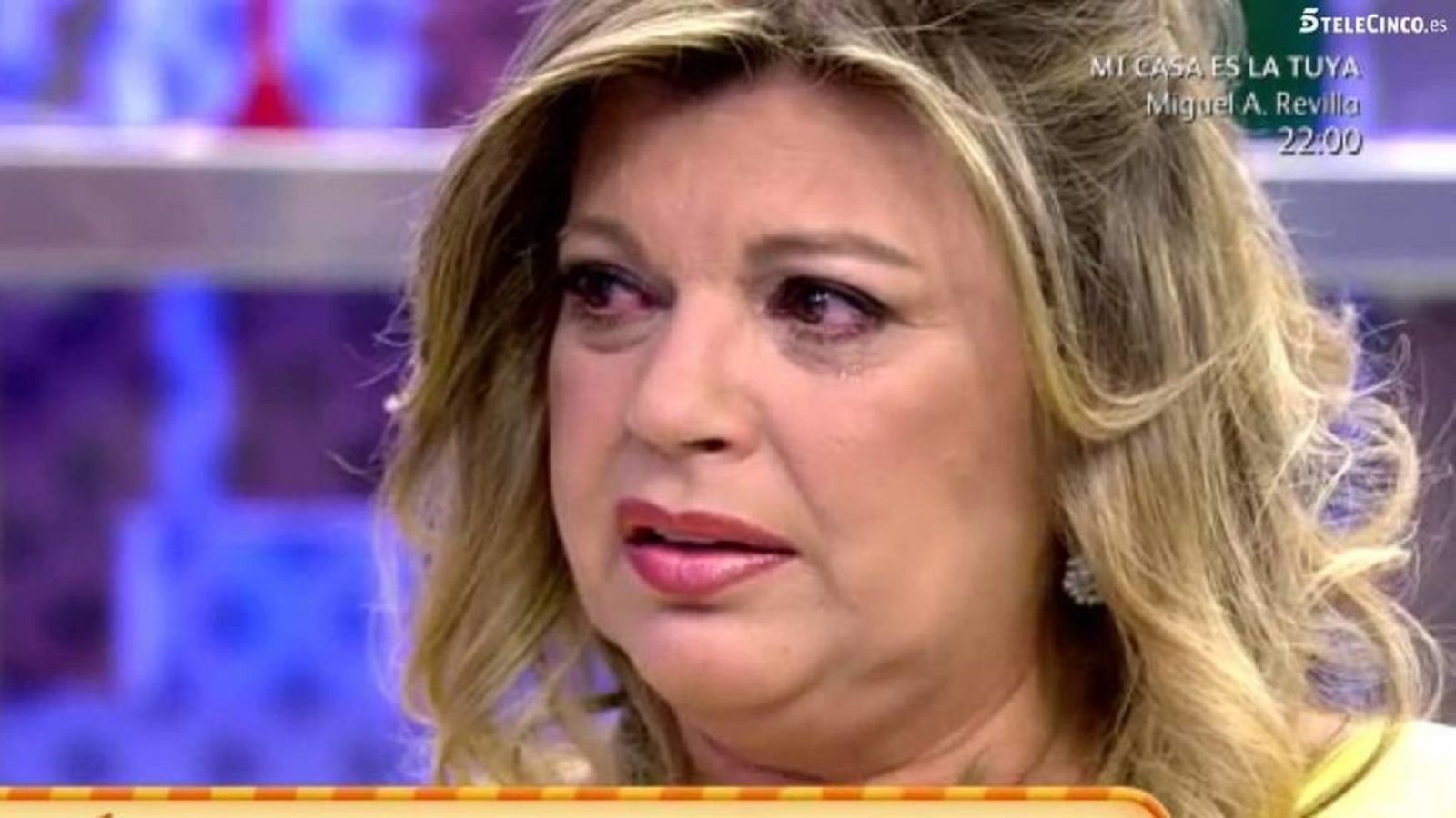 VÍDEO: Terelu Campos pide trabajo para su madre en Sálvame