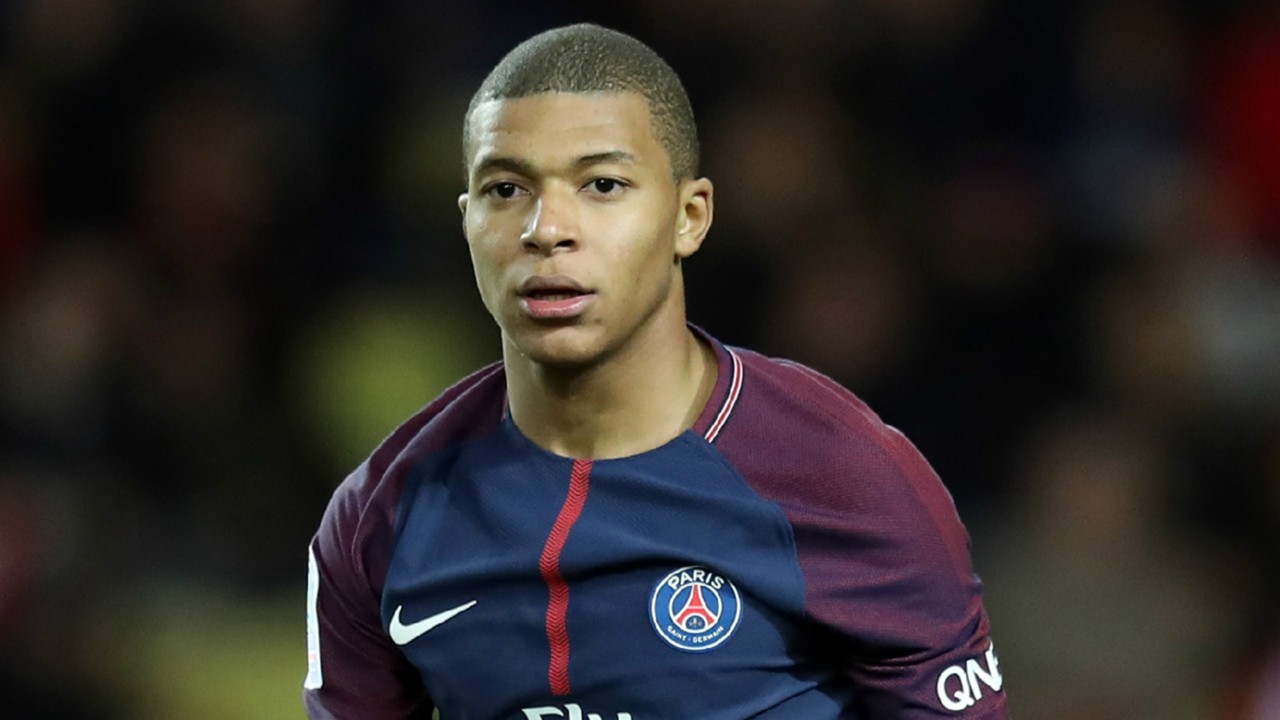 Kylian Mbappé prêt pour le match contre Liverpool