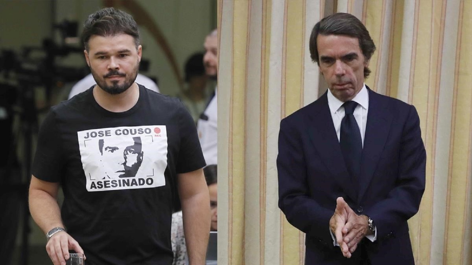 VÍDEO: José María Aznar tiene una tensa comparecencia en el Congreso