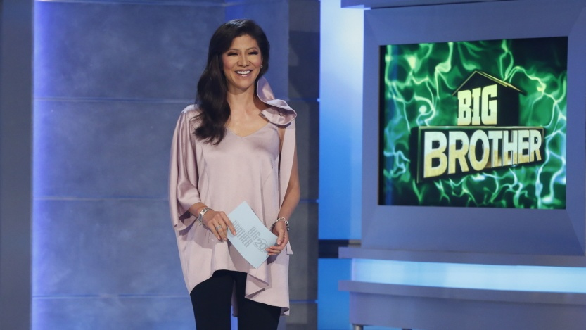 Julie Chen walking away from "The Talk"