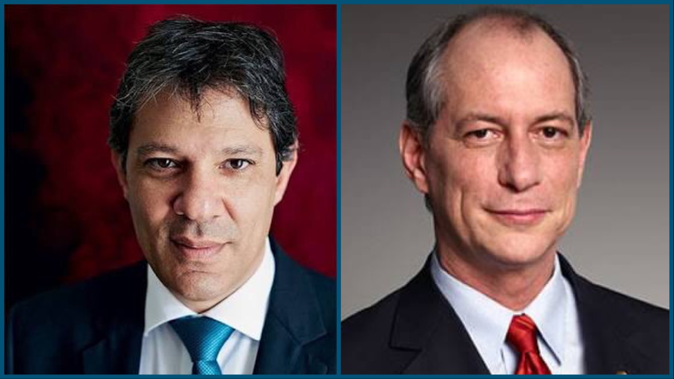 Ciro e Haddad estão tecnicamente empatados