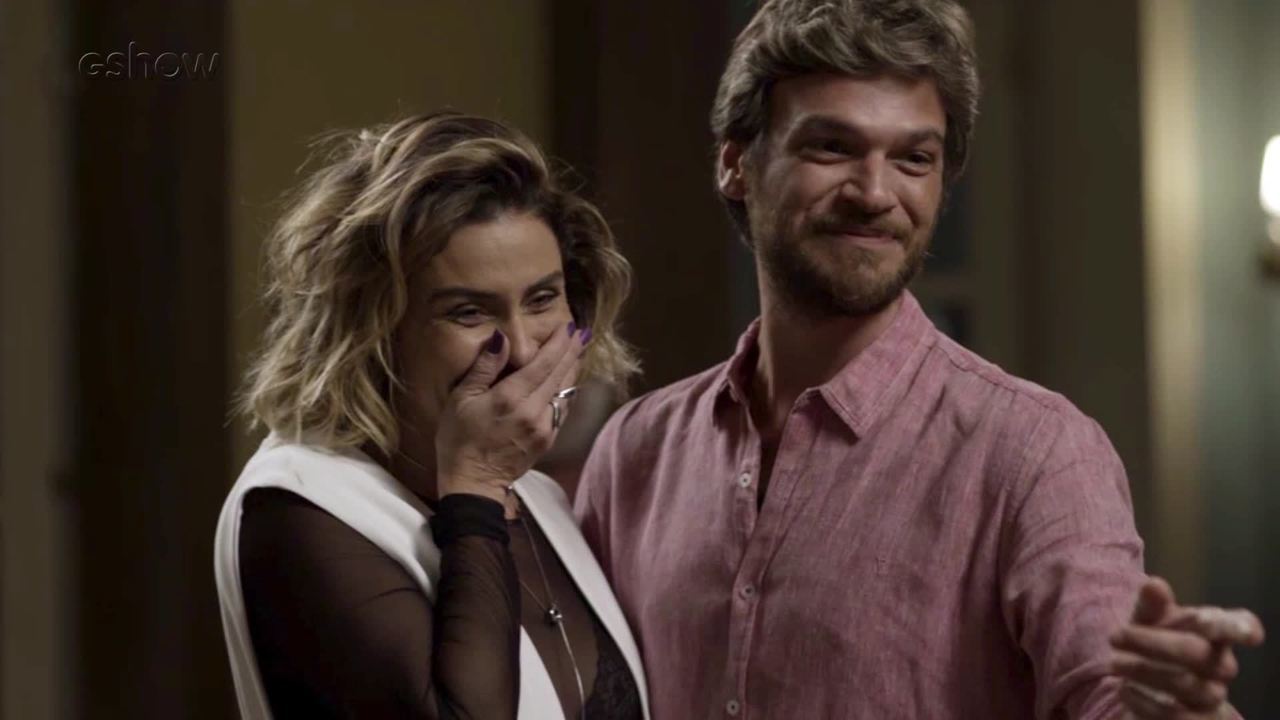 Luzia e Beto descobrem a verdade sobre Valentim