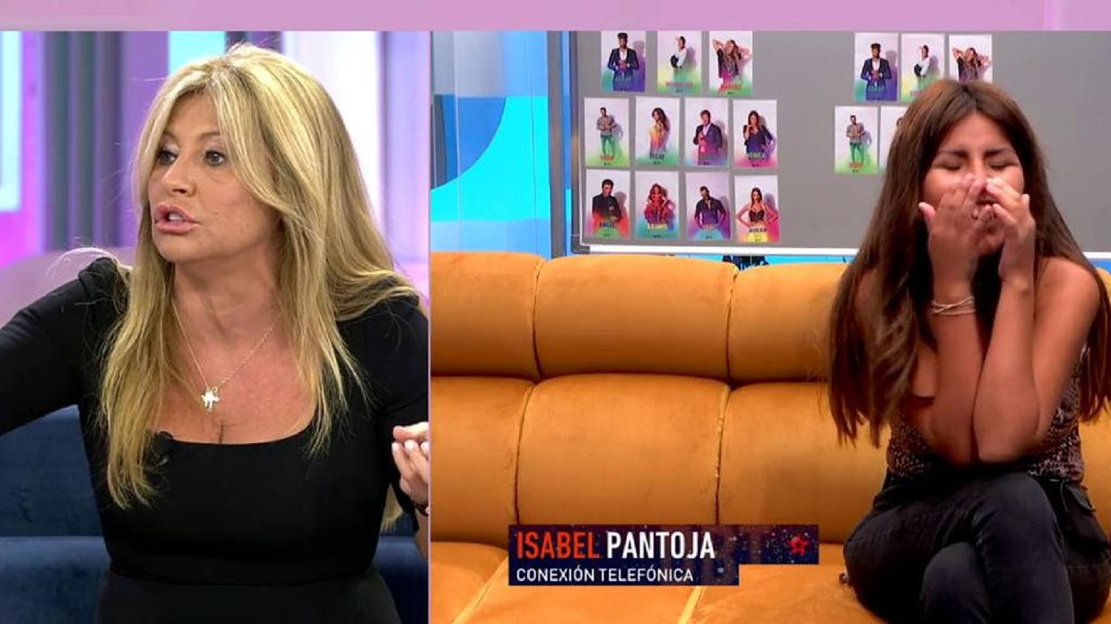 Pantoja habla por tercera vez en Telecinco, estando Chabelita en GH VIP