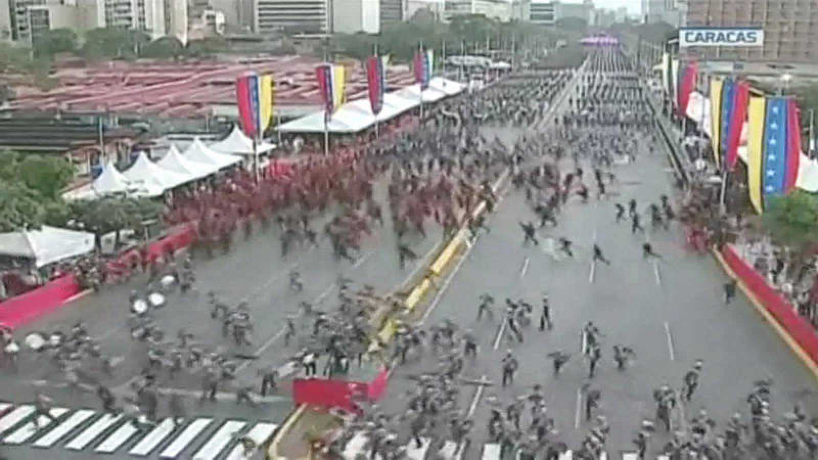 VÍDEO: Detienen a uno de los implicados en el intento de atentado contra Maduro