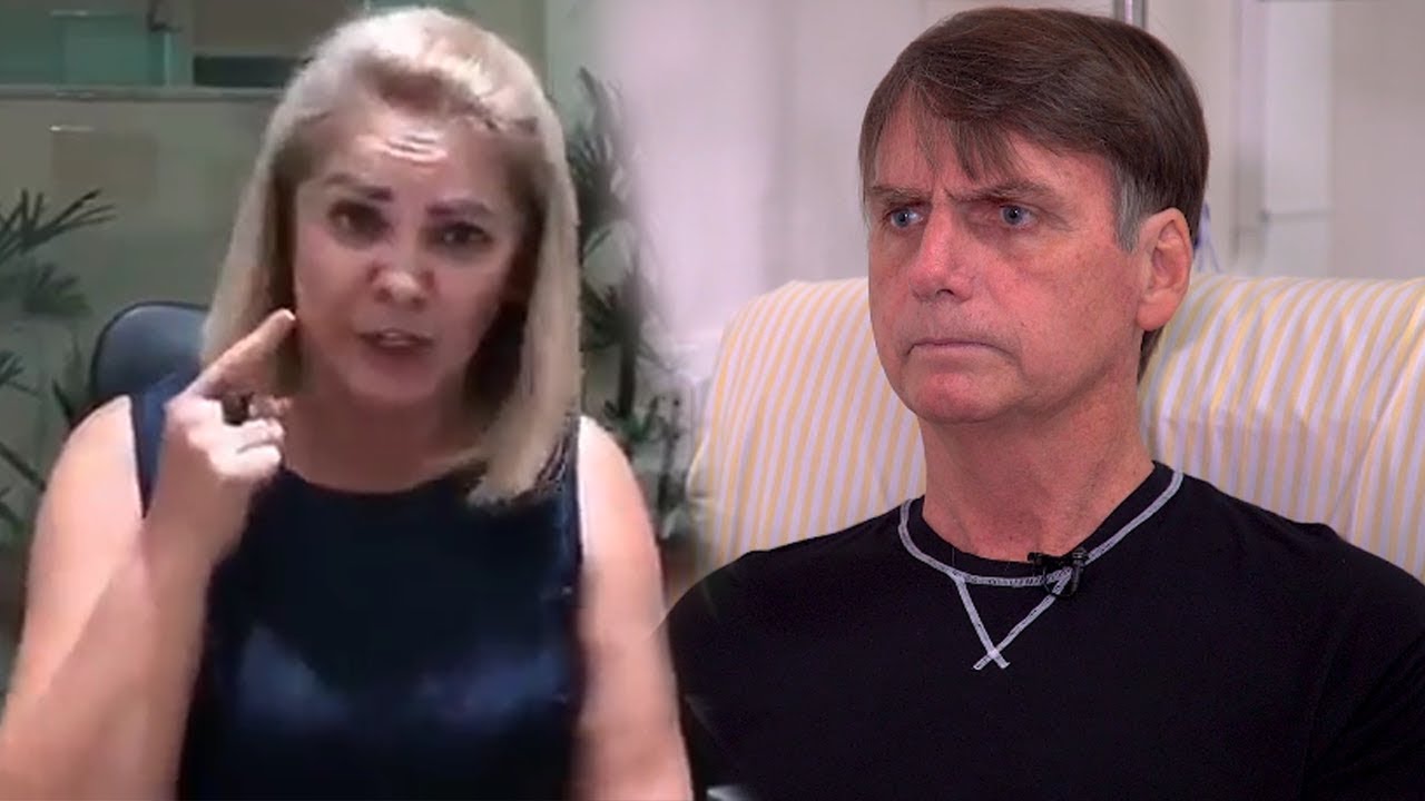 Ana Cristina, afirma que nunca recebeu ameaça de morte do ex-marido Bolsonaro