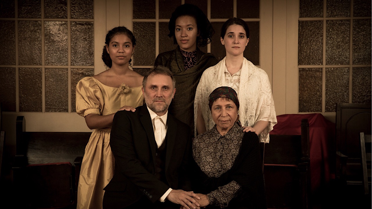 Images of the play titled 'The Open Gate' written by David Willinger