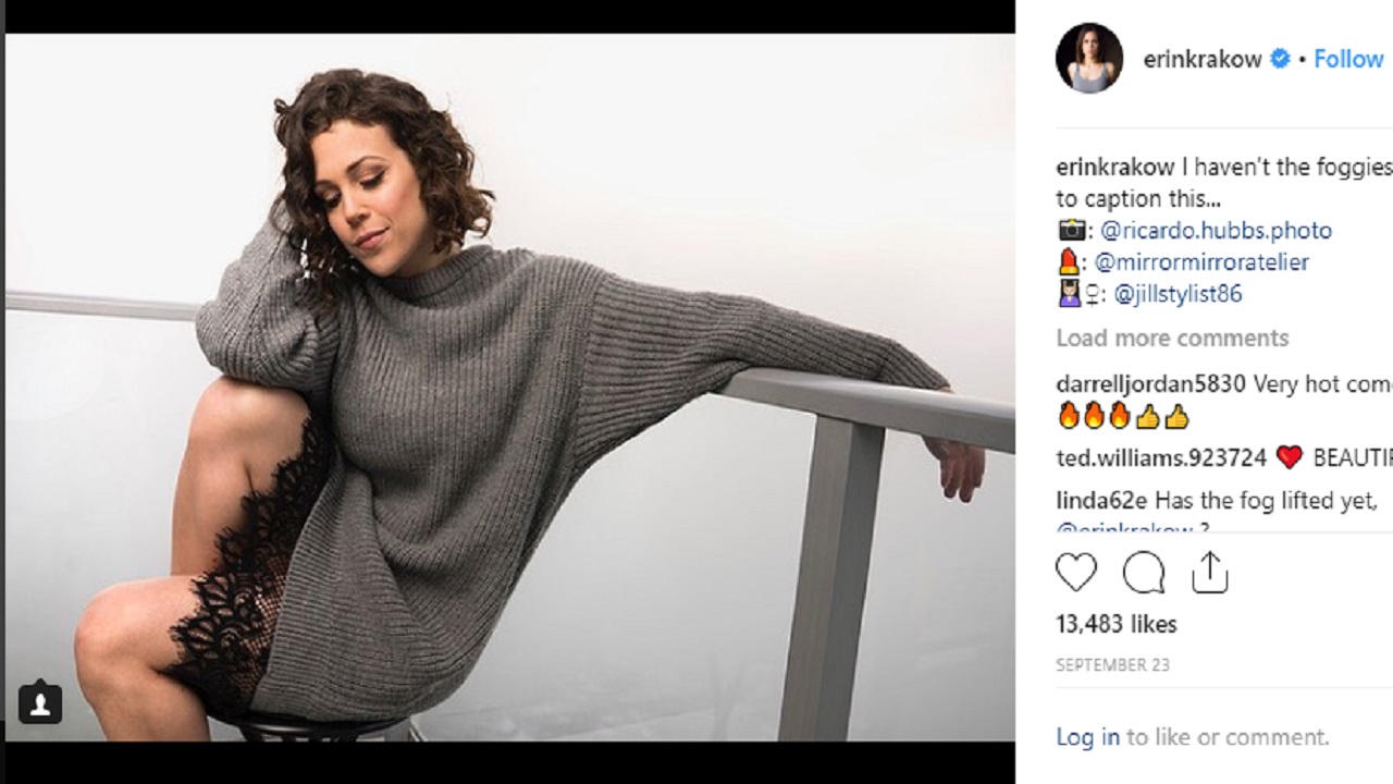 Erin Krakow sends birthdays wishes to When Calls the Heart costar
