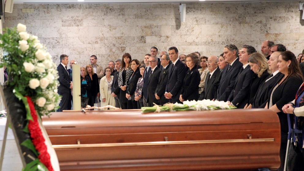 Fractura social en Cataluña en el funeral por Montserrat Caballé