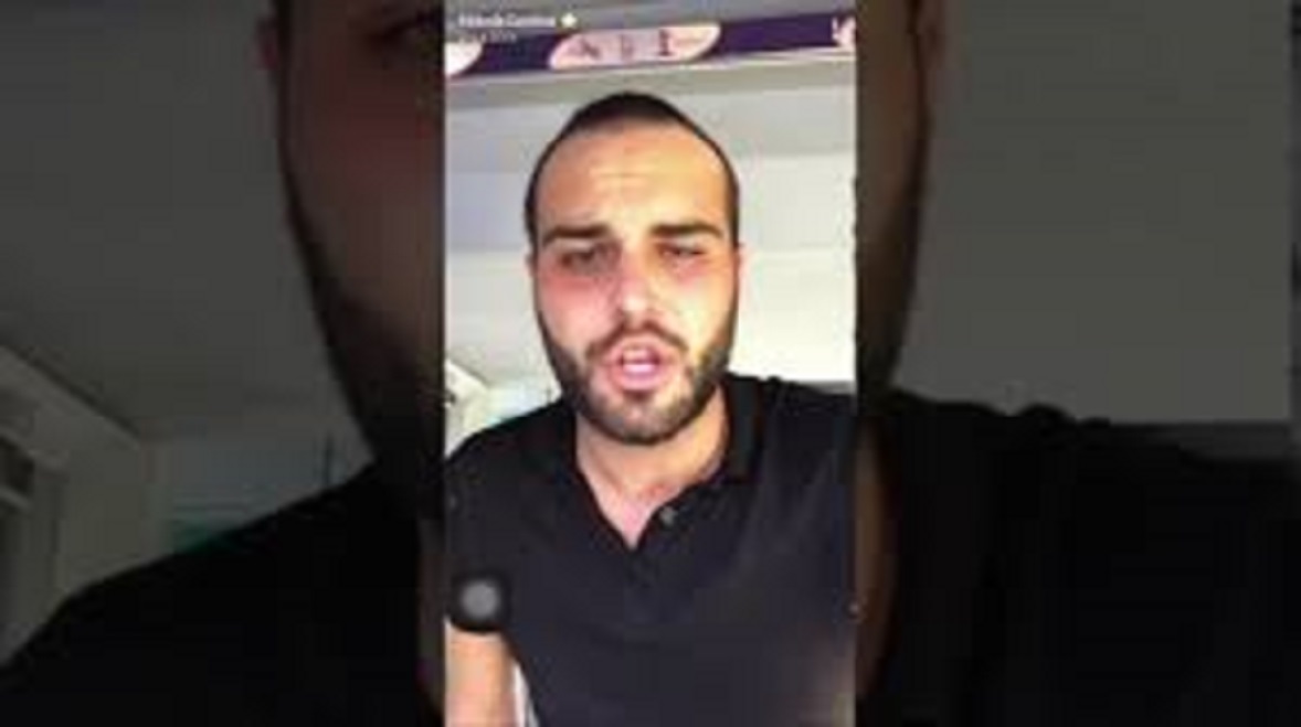 Nikolas Lozina et ses ennuis de douane