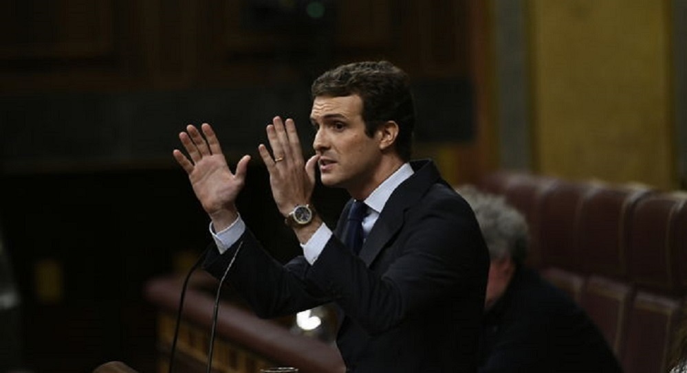Casado acusa a presidente de responsable del golpe de Estado